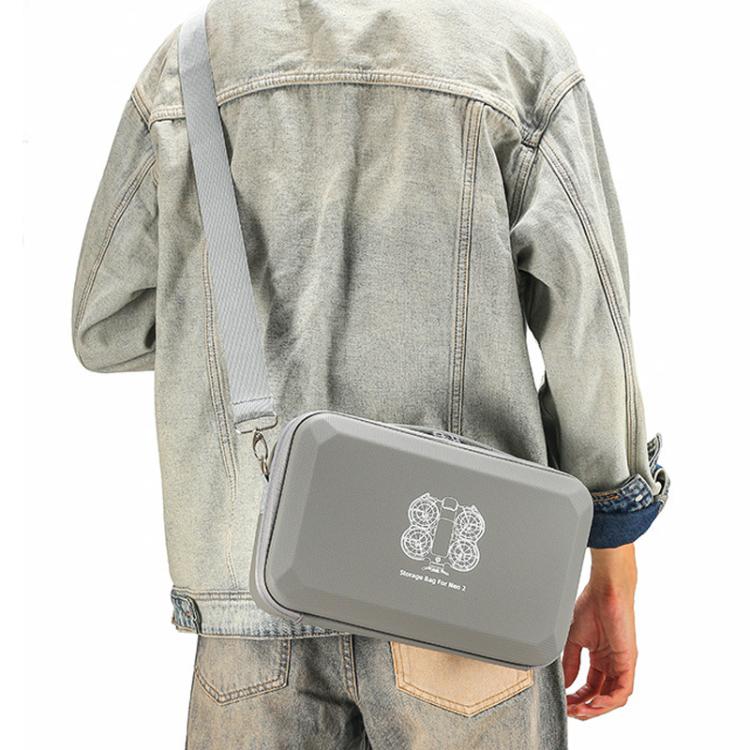 Custodia rigida Fly More Combo per DJI Neo 2, borsa a tracolla sagomata su misura., Mini Black, Fly More Combo Gray