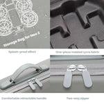Custodia rigida Fly More Combo per DJI Neo 2, borsa a tracolla sagomata su misura., Mini Black, Fly More Combo Gray