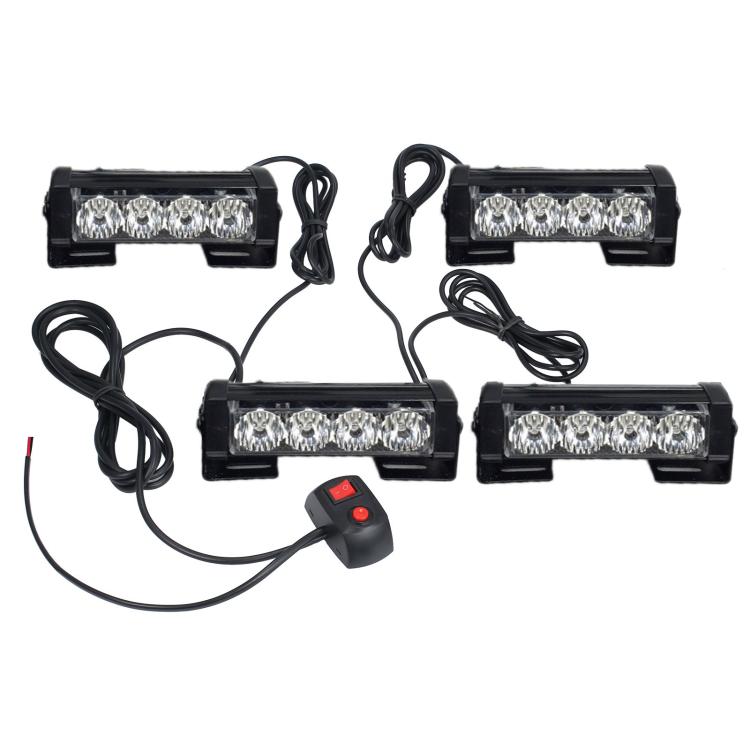 Modifica auto Luci di segnalazione lampeggianti ad alta luminosità, One For Two 4 Light, One For Two 6 Light, One For Four 4 Light, One For Four 6 Light