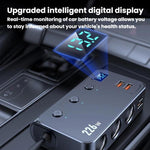 226W 3 in 1 Accendisigari per auto Display digitale Caricabatterie per auto a ricarica rapida PD, C33