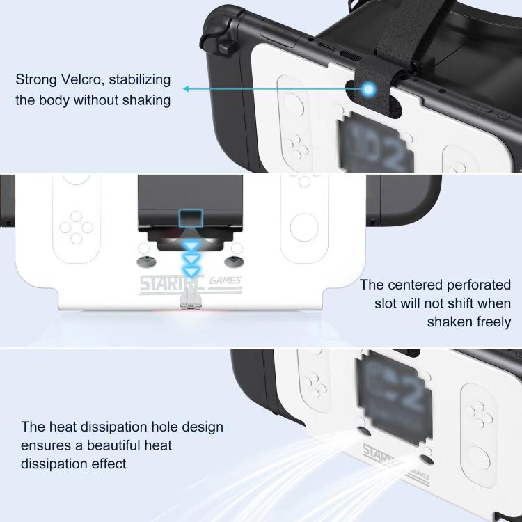 Visore VR STARTRC Elite per Nintendo Switch 2 HD 3D