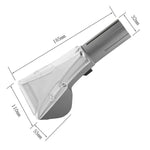 Ugello di aspirazione manuale per macchine di estrazione a spruzzo, compatibile con Karcher Puzzi 8/1 e Puzzi 10/1