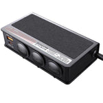 Caricabatterie 3 in 1 per auto con accendisigari, interruttori, display di tensione e porte multiple., TR51