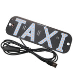 Indicatore luminoso per taxi, luce da tetto per veicoli con interruttore, USB Port, Cigarette Lighter Socket