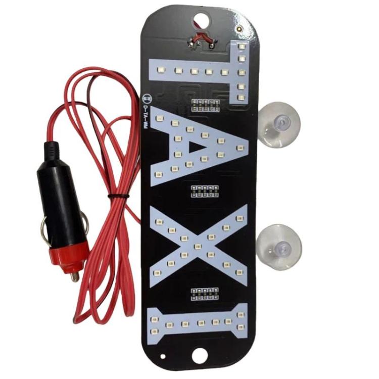 Indicatore luminoso per taxi, luce da tetto per veicoli con interruttore, USB Port, Cigarette Lighter Socket