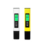 Penna per il test della qualità dell'acqua con retroilluminazione intelligente a doppio colore, misuratore TDS 3 in 1, rilevatore di conducibilità e temperatura., 3-in-1 Leather Case White, 3-in-1 Leather Case Yellow, 3-in-1 PP Box Yellow              ...
