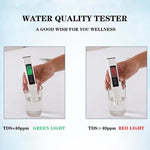 Penna per il test della qualità dell'acqua con retroilluminazione intelligente a doppio colore, misuratore TDS 3 in 1, rilevatore di conducibilità e temperatura., 3-in-1 Leather Case White, 3-in-1 Leather Case Yellow, 3-in-1 PP Box Yellow              ...