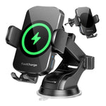 Supporto per sensore intelligente per ricarica wireless da auto con bocchetta dell'aria da 5W-15W per la ricarica del telefono, M15A