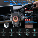 Supporto per sensore intelligente per ricarica wireless da auto con bocchetta dell'aria da 5W-15W per la ricarica del telefono, M15A