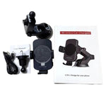 Supporto per sensore intelligente per ricarica wireless da auto con bocchetta dell'aria da 5W-15W per la ricarica del telefono, M15A