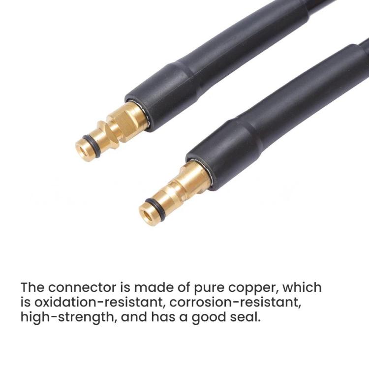 Connettore rapido in rame per tubo dell'acqua ad alta pressione Kärcher K2-7, 5M, 6M, 10M, 15M