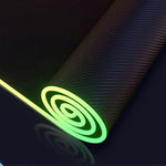Micro-USB LED Glowing Mouse Keyboard Pad RGB Colorful Lights Locked Edge Thickened Mouse Desk Pad, 250x350x3mm, 250x350x4mm, 300x800x3mm, 300x800x4mm, 400x900x3mm, 400x900x4mm