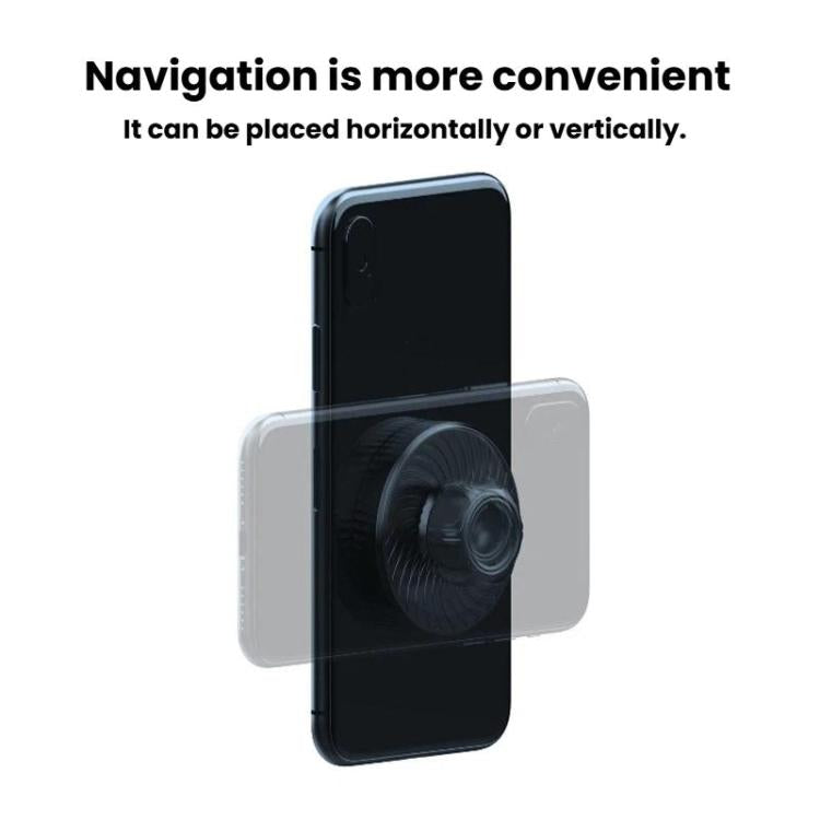 Anello di supporto magnetico regolabile per auto, accessorio con testa magnetica per supporti per telefono, Adjustable Ring Magnetic Mount
