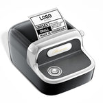 Stampante termica Bluetooth Phomemo M150 ricaricabile, senza inchiostro, per etichette con codice a barre