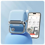 Stampante termica Bluetooth Phomemo M150 ricaricabile, senza inchiostro, per etichette con codice a barre