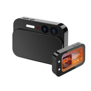 Fotocamera digitale CCD da 64 MP con funzione beauty, touchscreen scorrevole e lettore musicale., DC107 Black, DC107 White, DC107 Pink