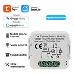 Interruttore intelligente ZigBee 3.0 con controllo vocale