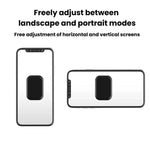 Testa magnetica per supporto per telefono da auto, accessori per testa magnetica quadrata con snodo sferico da 17 mm, Square