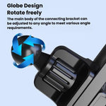Supporto per telefono da auto con clip in linea, base scorrevole per bocchetta dell'aria, accessori per veicoli, In-Line Clip