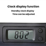 Mini termometro digitale elettronico impermeabile con ampio display, integrato.