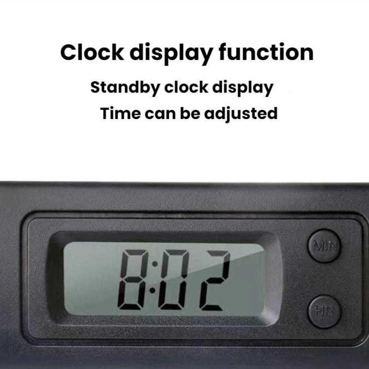 Mini termometro digitale elettronico impermeabile con ampio display, integrato.