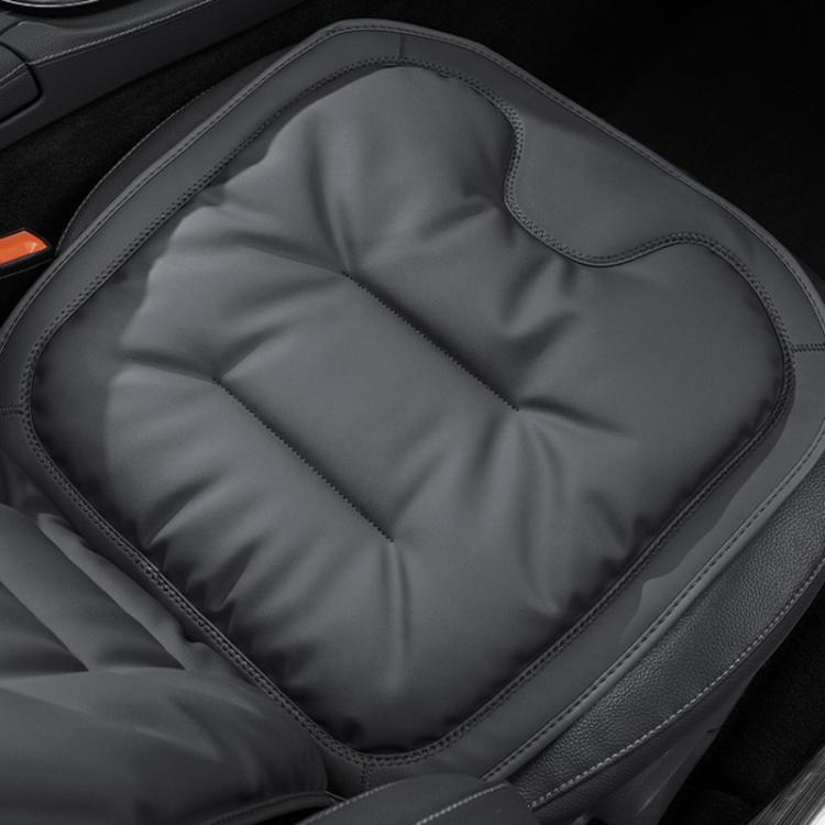 Cuscino per sedile auto spesso in pelle nappa antiscivolo