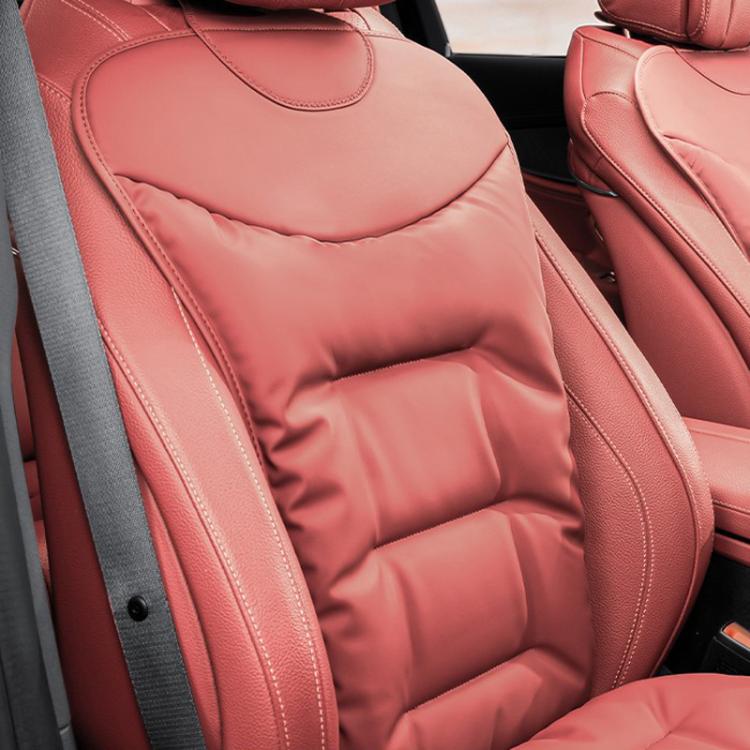 Cuscino per sedile auto, spesso e antiscivolo, per sedili anteriori e posteriori., Front Seat Cushion Black, Front Seat Cushion Brown, Front Seat Cushion Red, Back Cushion Black, Back Cushion Brown, Back Cushion Red, Rear Seat Cushion Black            ...