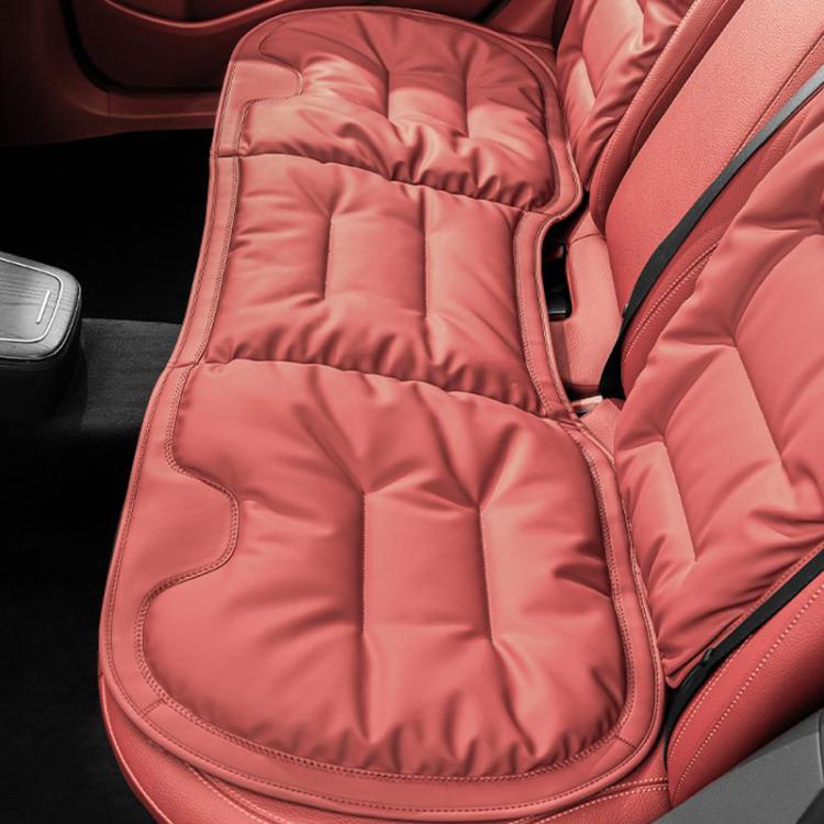 Cuscino per sedile auto, spesso e antiscivolo, per sedili anteriori e posteriori., Front Seat Cushion Black, Front Seat Cushion Brown, Front Seat Cushion Red, Back Cushion Black, Back Cushion Brown, Back Cushion Red, Rear Seat Cushion Black            ...