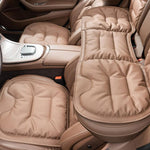 Cuscino per sedile auto, spesso e antiscivolo, per sedili anteriori e posteriori., Front Seat Cushion Black, Front Seat Cushion Brown, Front Seat Cushion Red, Back Cushion Black, Back Cushion Brown, Back Cushion Red, Rear Seat Cushion Black            ...