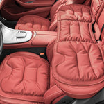 Cuscino per sedile auto, spesso e antiscivolo, per sedili anteriori e posteriori., Front Seat Cushion Black, Front Seat Cushion Brown, Front Seat Cushion Red, Back Cushion Black, Back Cushion Brown, Back Cushion Red, Rear Seat Cushion Black            ...