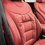Cuscino per sedile auto, spesso e antiscivolo, per sedili anteriori e posteriori., Front Seat Cushion Black, Front Seat Cushion Brown, Front Seat Cushion Red, Back Cushion Black, Back Cushion Brown, Back Cushion Red, Rear Seat Cushion Black            ...