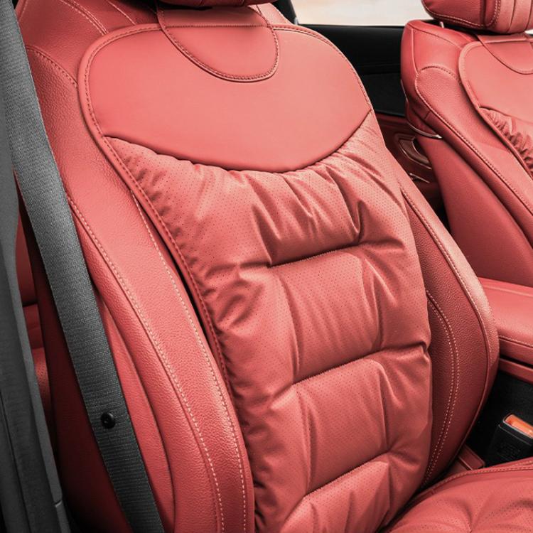 Cuscino per sedile auto, spesso e antiscivolo, per sedili anteriori e posteriori., Front Seat Cushion Black, Front Seat Cushion Brown, Front Seat Cushion Red, Back Cushion Black, Back Cushion Brown, Back Cushion Red, Rear Seat Cushion Black            ...