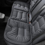 Cuscino per sedile auto, spesso e antiscivolo, per sedili anteriori e posteriori., Front Seat Cushion Black, Front Seat Cushion Brown, Front Seat Cushion Red, Back Cushion Black, Back Cushion Brown, Back Cushion Red, Rear Seat Cushion Black            ...