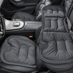 Cuscino per sedile auto, spesso e antiscivolo, per sedili anteriori e posteriori., Front Seat Cushion Black, Front Seat Cushion Brown, Front Seat Cushion Red, Back Cushion Black, Back Cushion Brown, Back Cushion Red, Rear Seat Cushion Black            ...