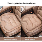 Cuscino per sedile auto, spesso e antiscivolo, per sedili anteriori e posteriori., 3pcs Perforated Seat Cushion Red, 7pcs Perforated Seat Cushion Black, 7pcs Perforated Seat Cushion Brown, 7pcs Perforated Seat Cushion Red, Perforated Back Cushion Black...