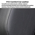Cuscino poggiatesta per auto a parallelogramma singolo B03S, supporto per il collo per sedile auto, cuscino laterale per dormire