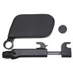 Cuscino poggiatesta per auto a parallelogramma singolo B03S, supporto per il collo per sedile auto, cuscino laterale per dormire