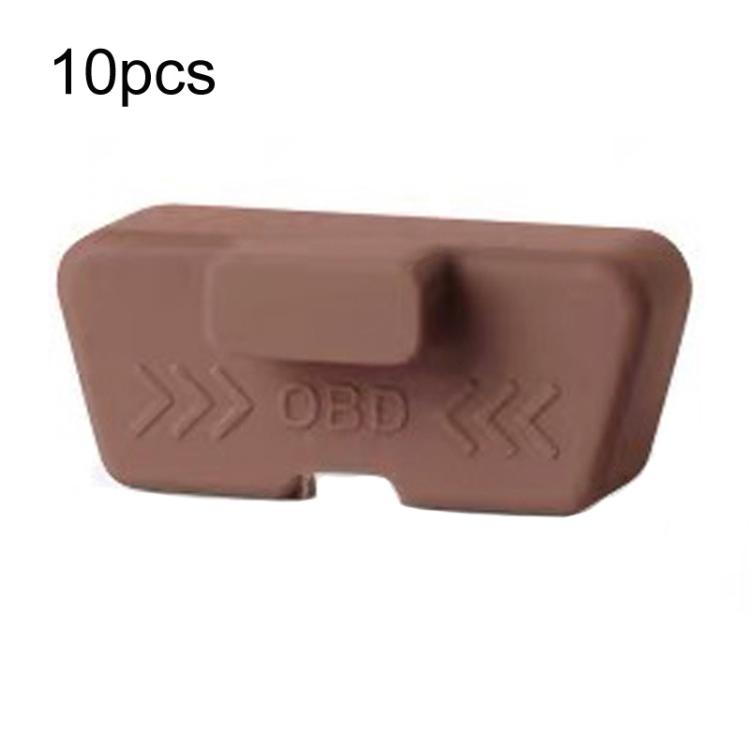 10 pezzi di coperture protettive OBD per porte diagnostiche del veicolo