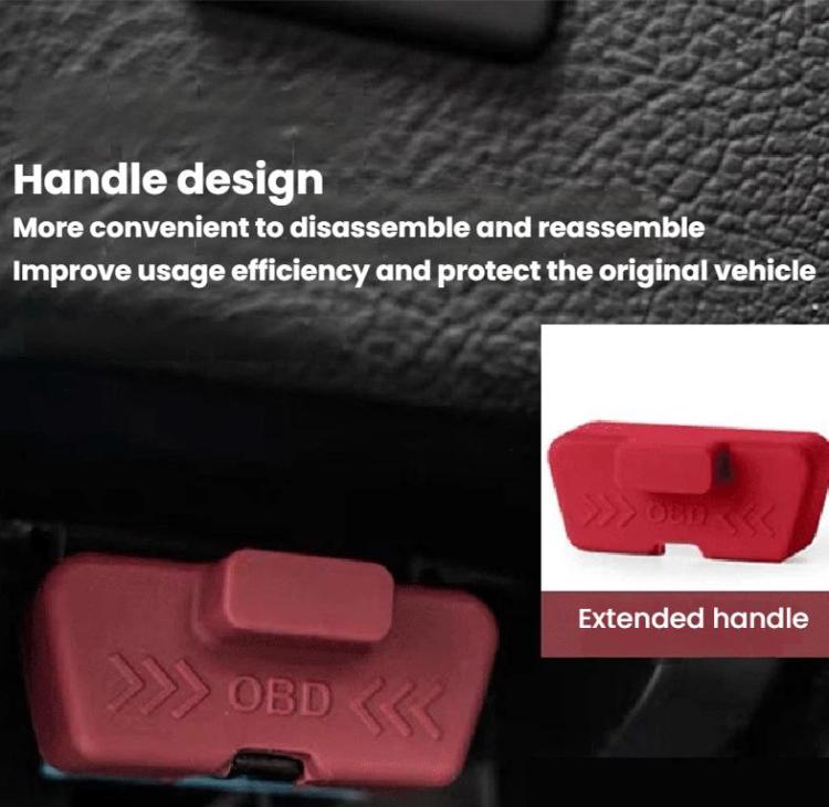 10 pezzi di coperture protettive OBD per porte diagnostiche del veicolo