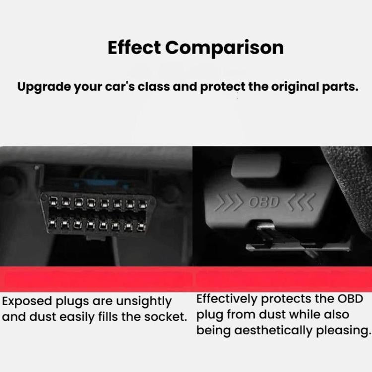 10 pezzi di coperture protettive OBD per porte diagnostiche del veicolo
