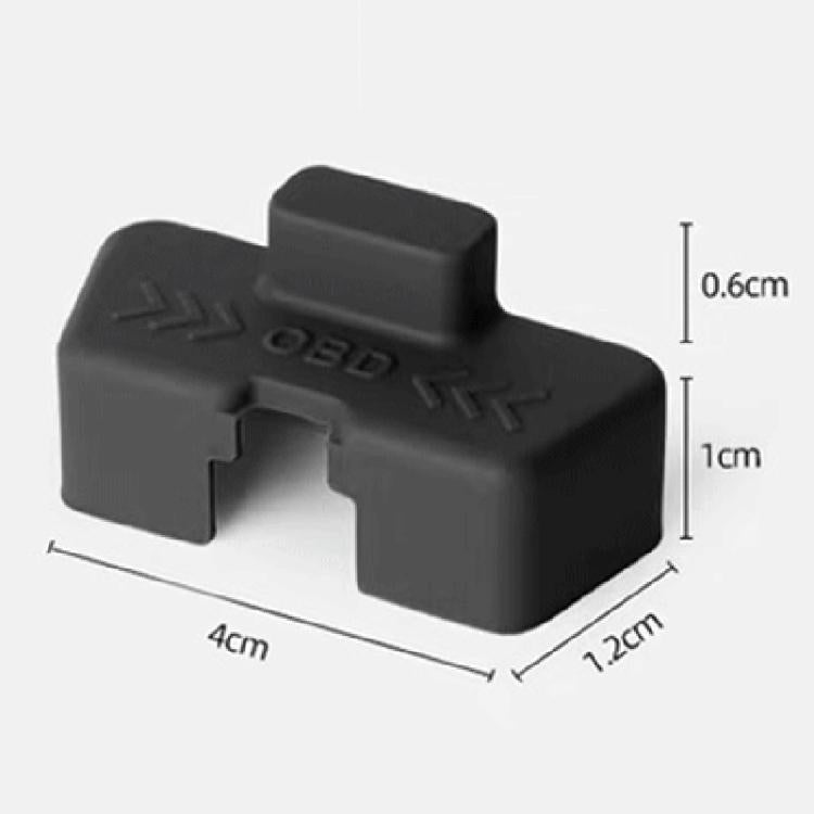 10 pezzi di coperture protettive OBD per porte diagnostiche del veicolo