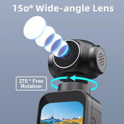 Videocamera sportiva HD 5K per esterni, fotocamera digitale portatile, Touch Screen