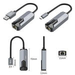 Adattatore di rete cablato 2.5G USB Type-C RJ45