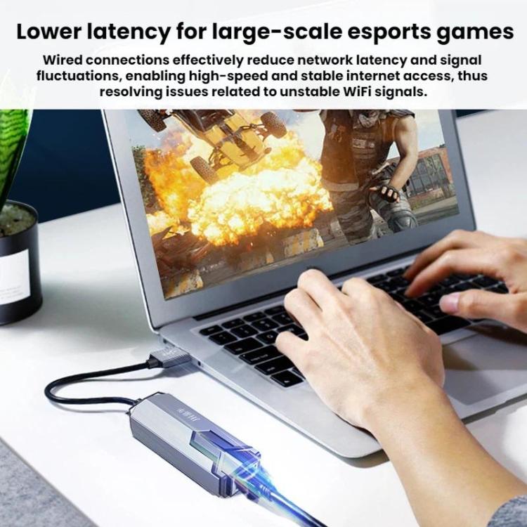 Adattatore di rete cablato 2.5G USB Type-C RJ45