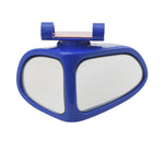 Specchietto retrovisore grandangolare regolabile a 360 gradi per auto, con assistenza per l'angolo cieco., Black Left, Black Right, White Left, White Right, Red Left, Red Right, Blue Left, Blue Right
