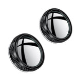 Specchietto retrovisore grandangolare per auto con ventosa e protezione antipioggia, Silver, Black, White, Red, Blue