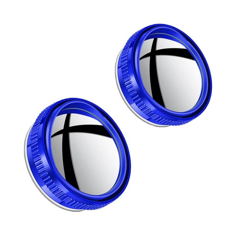 Specchietto retrovisore grandangolare per auto con ventosa e protezione antipioggia, Silver, Black, White, Red, Blue