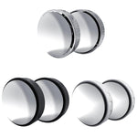 Specchietto retrovisore per auto con ventosa, regolabile a 360 gradi e ampio campo visivo., Silver Pattern, Black Pattern, White Pattern