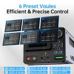 Alimentatore CNC FNIRSI IPS3608 ad alta potenza, regolabile e regolato, per computer di bordo., EU Plug, US Plug