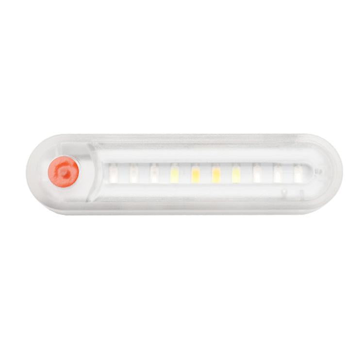 Luci posteriori lampeggianti solari per auto 11x4x4 cm